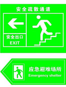 安全出口圖片