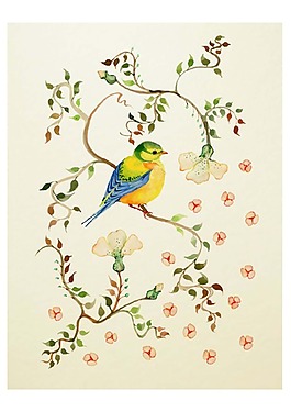 唯美插畫
