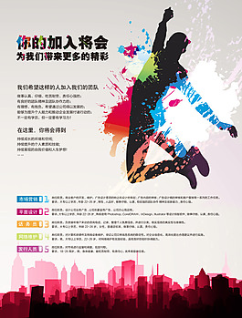 招聘海報