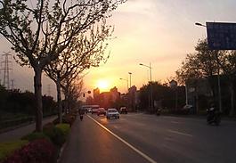 夕阳红图片
