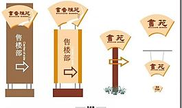 地产导示牌设计图片