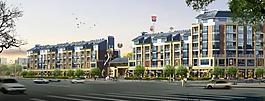 高清晰建筑效果图图片