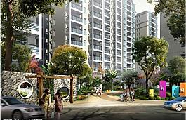 建筑效果圖家園景觀圖片