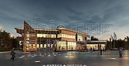 博物館效果圖圖片