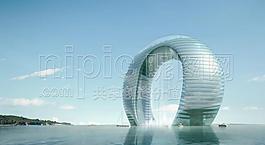 水上建筑图片
