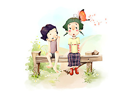 可愛(ài)情侶源文件