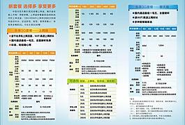 电信折页图片