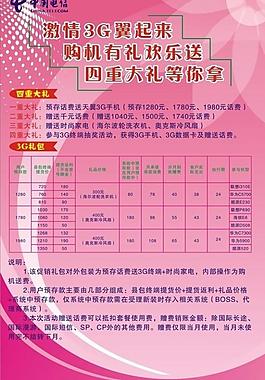 電信海報圖片