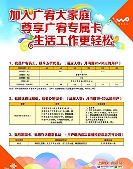 聯通資費圖片