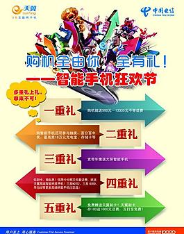 電信宣傳單圖片