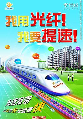 電信光纖廣告圖片