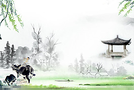 水墨風(fēng)景素材下載