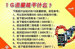 聯(lián)通宣傳單圖片
