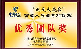 中國電信 獎牌圖片