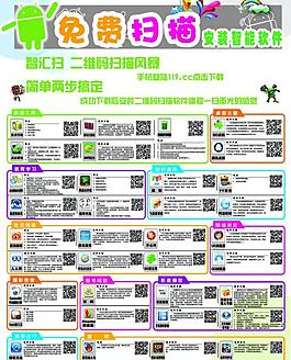 中國(guó)電信二維碼海報(bào)圖片