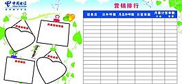 中國電信服務明星板圖片
