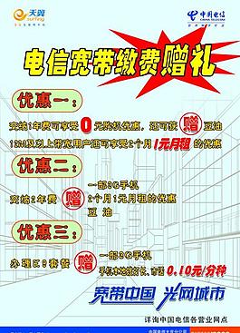 中國電信單頁圖片