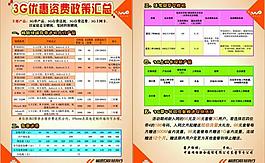 聯通3g優惠政策匯總圖片