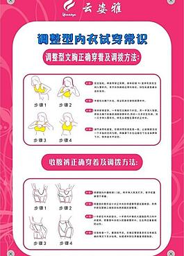 內衣試穿知識圖片