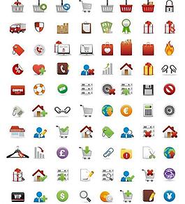 網(wǎng)上購物圖標(biāo)圖片