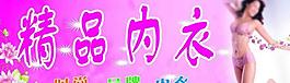內衣宣傳模特圖片
