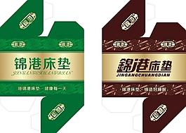 床垫厂包角包装设计图片