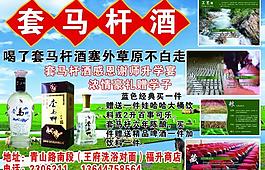 套馬桿 白酒圖片