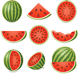 西瓜免摳素材