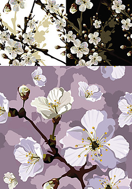 花背景圖片 水墨畫梅花