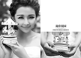 婚紗模板模板下載