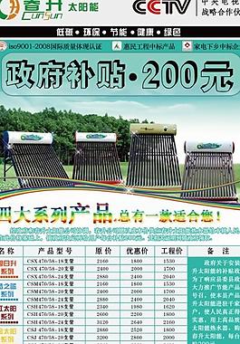 太陽能廣告圖片