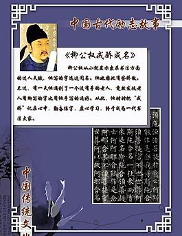 中國古代勵(lì)志故事展板圖片