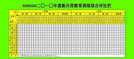 部队评比栏图片