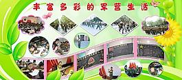 學(xué)校展板 部隊(duì)展板 軍訓(xùn)展板圖片