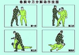 打斗動(dòng)作分解圖圖片