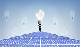太陽能電池板圖片