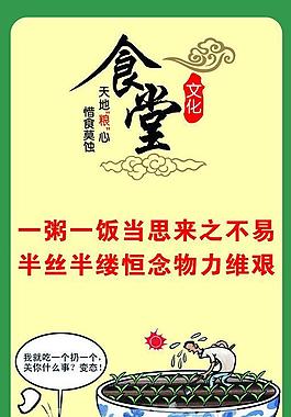 节约展板图片