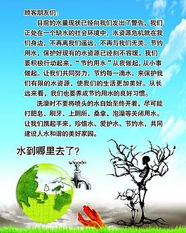 節(jié)約用水展板圖片