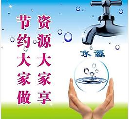 節(jié)約用水警示牌圖片