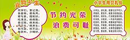 学校 展板 食堂图片