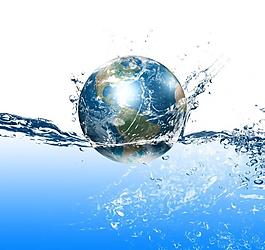 地球 水 水柱圖片