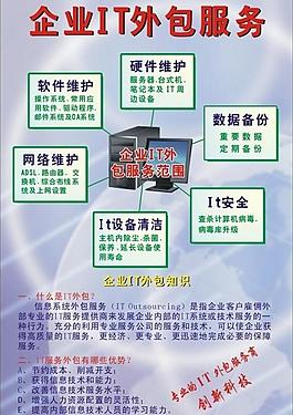 企業it外包服務海報圖片