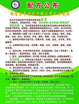 配方制度圖片