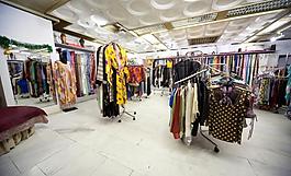 商場 櫥窗 服裝圖片