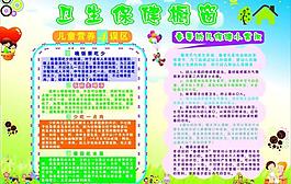 幼兒園衛(wèi)生保健櫥窗圖片