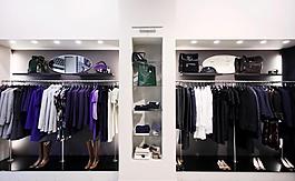 商場 櫥窗 服裝圖片