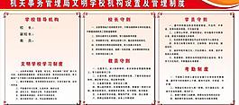 文明学校制度图片