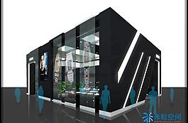 手表展示設(shè)計室外效果圖圖片