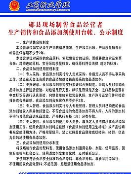 食品衛生制度圖片