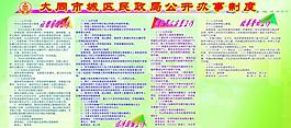 公开办事制度图片